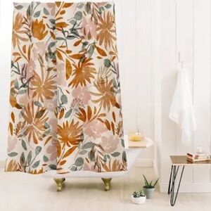 Marta Barragan Camarada Abstract wild shower curtain